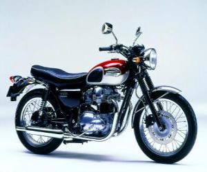 Rompicapo di Classic moto stradale (Kawasaki W650)