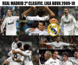 Rompicapo di Classificato secondo BBVA League Real Madrid 2009-2010