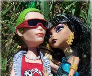 Rompicapo di Cleo e Deuce, coppia di mostri in liceo Monster High