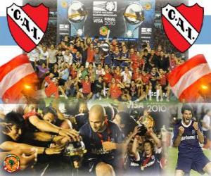 Rompicapo di Club Atlético Independiente Campione del IX 2010 Copa Sudamericana