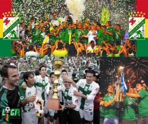 Rompicapo di Club Deportivo Oriente Petrolero campione del Clausura 2010 (Bolivia)