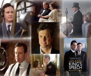 Rompicapo di Colin Firth nomination agli Oscar del 2011 come miglior attore per Il discorso del re