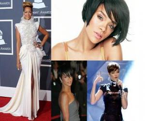 Rompicapo di Collage di Rihanna