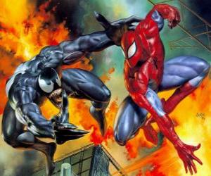 Rompicapo di Combattimenti o Spiderman Venom