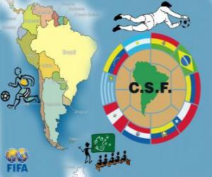 Rompicapo di Confederación sudamericana de Fútbol (CONMEBOL)
