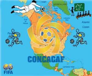 Rompicapo di Confederation of North, Central America and Caribbean Association Football (CONCACAF)