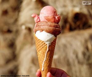 Rompicapo di Cono di gelato