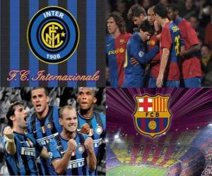 Rompicapo di Coppa dei Campioni d’Europa - UEFA Champions League semifinale 2009-10, FC Internazionale Milano - Fc Barcelona