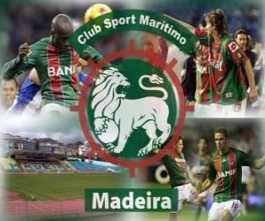Rompicapo di CS Marítimo de Funchal, en Madeira,, club di calcio portoghese