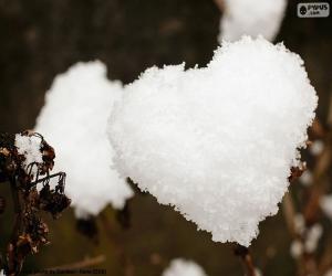 Rompicapo di Cuore di neve