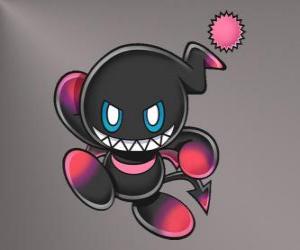 Rompicapo di Dark Chao è la mascotte del male dei giochi di Sonic