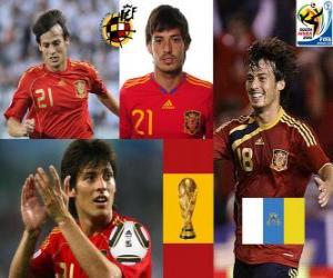 Rompicapo di David Silva (arte e di suggerimento) Centrocampista da seleção espanhola