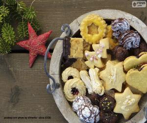 Rompicapo di Deliziosi biscotti di Natale