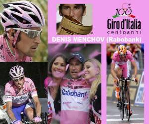 Rompicapo di Denis Menchov, vincitore del Giro Italia 2009