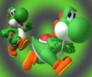 Rompicapo di Dinosauro Yoshi è il miglior amico di Mario