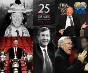 Rompicapo di Distinzione presidenziale di FIFA 2011 per Alex Ferguson