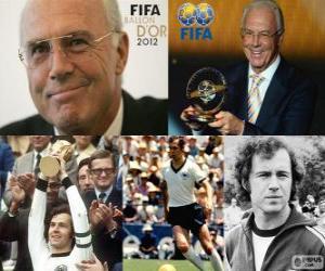 Rompicapo di Distinzione presidenziale di FIFA 2012 per Franz Beckenbauer