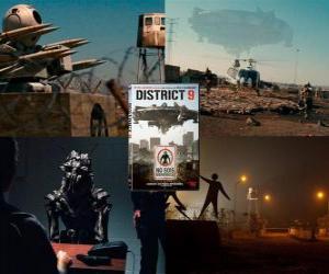 Rompicapo di District 9, il film è ambientato a Johannesburg nel 2010.