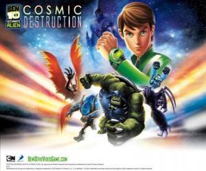 Rompicapo di Distruzione cosmica di ben 10 Ultimate Alien