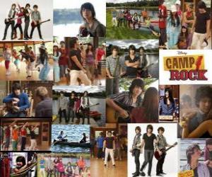 Rompicapo di Diverse immagini di Camp Rock