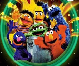 Rompicapo di Diversi caratteri di Sesame Street