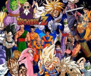 Rompicapo di Diversi personaggi di Dragon Ball