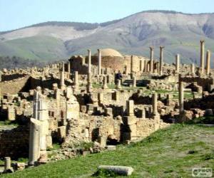 Rompicapo di Djémila, villaggio montuoso dell'Algeria