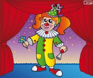 Rompicapo di Donna clown