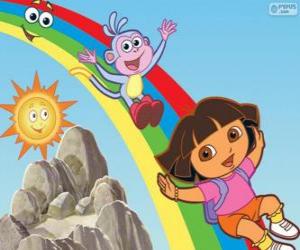 Rompicapo di Dora, Boots e l'Arcobaleno