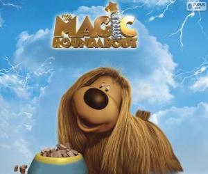 Rompicapo di Dougal, il cane a pelo lungo da The Magic Roundabout