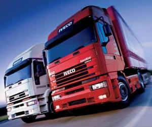 Rompicapo di Due camion Iveco