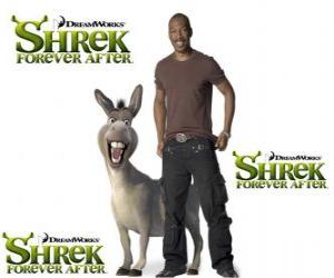 Rompicapo di Eddie Murphy fornisce la voce di Ciuchino, l'ultimo film Shrek e vissero felici e contenti