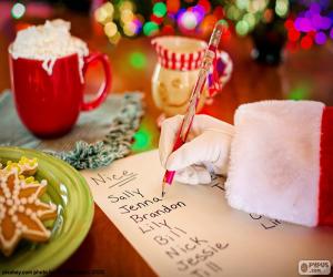 Rompicapo di Elenco di Babbo Natale