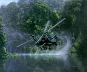 Rompicapo di Elicottero Hughes AH-64 Apache