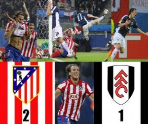 Rompicapo di Europa League Final 2.009-10 Atletico Madrid 2 - Fulham FC 1