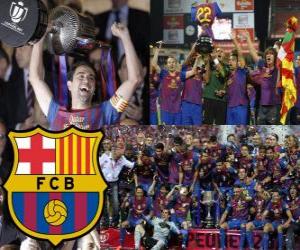 Rompicapo di F. C Barcellona campione Copa del Rey 2011-2012