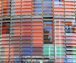 Rompicapo di Facciata Torre Agbar, Barcellona