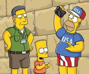 Rompicapo di famiglia Simpson visitare Gerusalemme