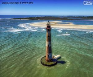 Rompicapo di Faro di Morris Island, Stati Uniti