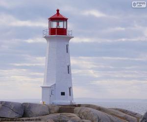 Rompicapo di Faro Peggys Point, Canada