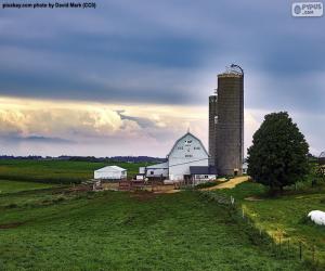 Rompicapo di Fattoria in Wisconsin, Stati Uniti