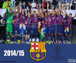 Rompicapo di FC Barcellona camp Champions 15