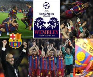 Rompicapo di Fc Barcellona qualificata per la finale di UEFA Champions League 2.010-11
