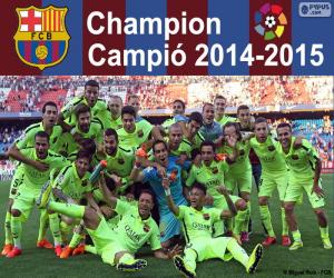 Rompicapo di FC Barcelona, campione 14-15