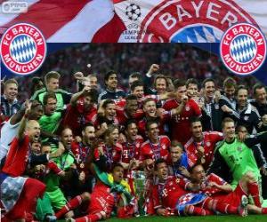 Rompicapo di FC Bayern Monaco, campione del 2013 UEFA Champions League