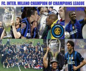 Rompicapo di FC. Internazionale Milan Campione Champions League 2009-2010