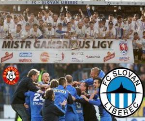 Rompicapo di FC Slovan Liberec, campione 2011-2012 Gambrinus Liga, campionato di calcio della Repubblica Ceca