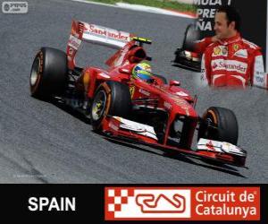 Rompicapo di Felipe Massa - Ferrari - Gran Premio di Spagna 2013, 3 ° classificato