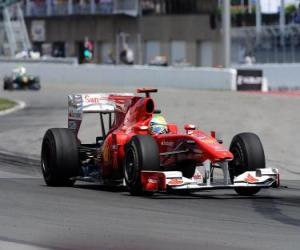 Rompicapo di Felipe Massa-Ferrari - Montreal 2010