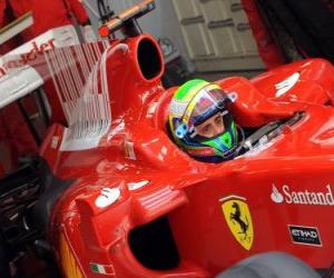 Rompicapo di Felipe Massa - Ferrari - Shanghai 2010